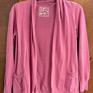 Fat Face pink cardigan, UK size 8